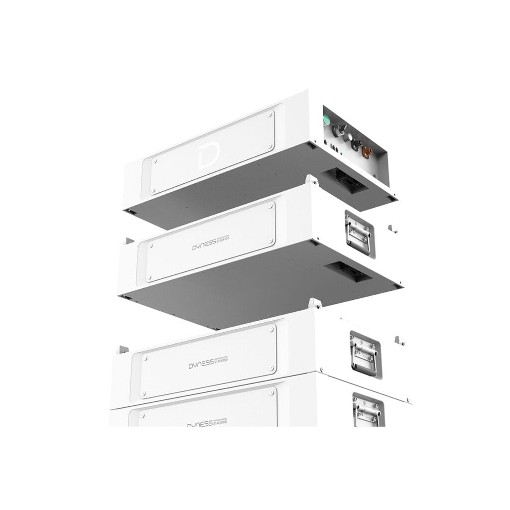 Dyness STACK100 Pro 20,48 kWh + Solis S6-EH3P8K2-H 8 kW 3-fase HV pakket
