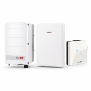 SolarEdge Home Battery 400V 10 kWh + SE5K 5 kW 3-fase + SolarEdge ONE EV Charger 22 kW pakket