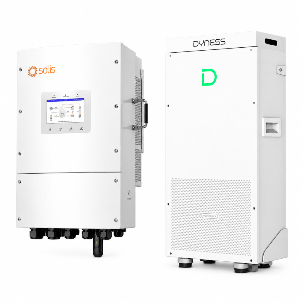 Dyness PowerBrick Plus 16,07 kWh + Solis 5 kW 1-fase pakket