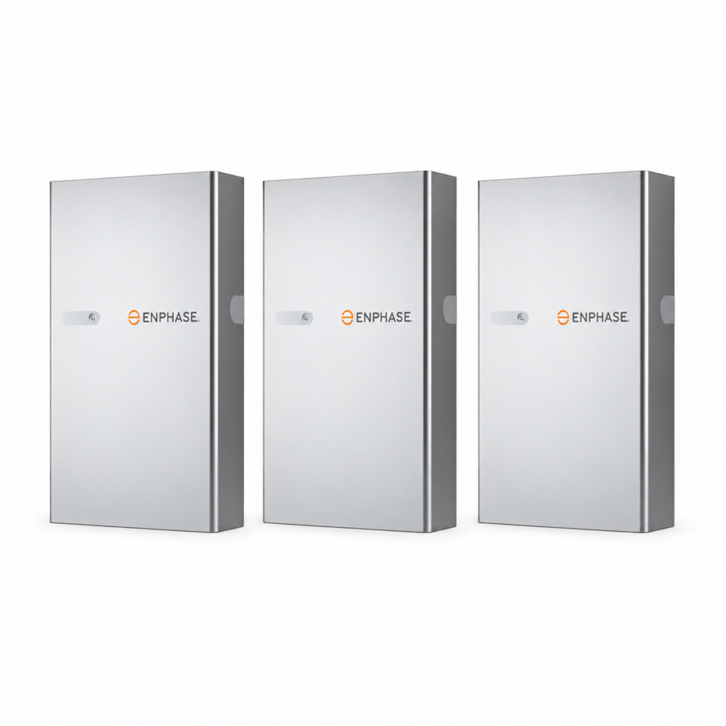 3× Enphase IQ Battery 5P FlexPhase 15 kWh AC-gekoppeld pakket
