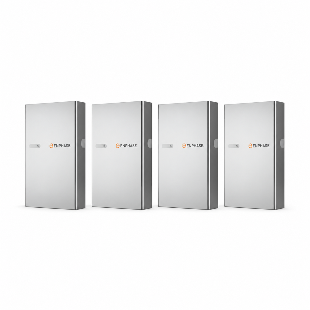 4× Enphase IQ Battery 5P FlexPhase 20 kWh AC-gekoppeld pakket