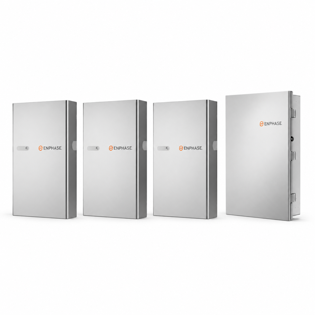 3× Enphase IQ Battery 5P FlexPhase 15 kWh + IQ System Controller 3 INT noodstroompakket